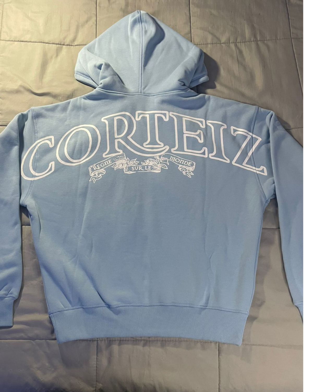 Corteiz Superior Royale Zip hoodie set-blue
