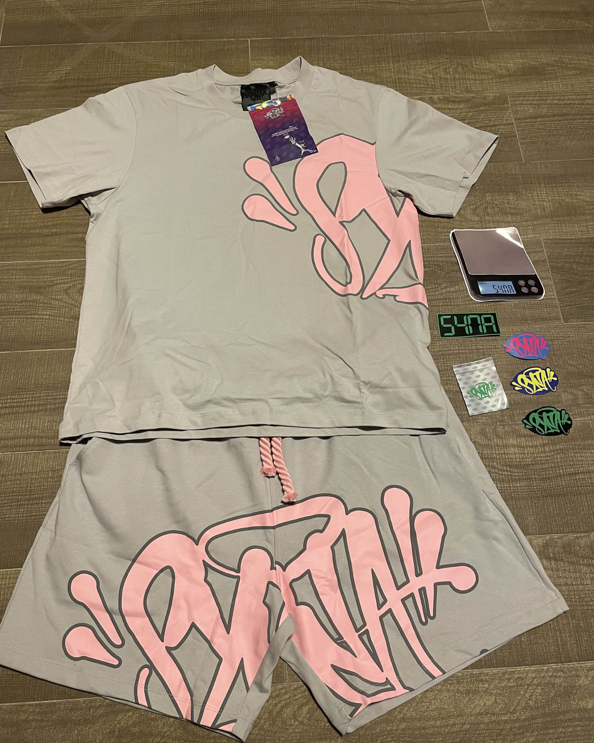 Syna World Grey and Pink SUMMER SET
