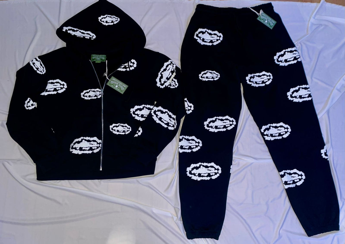 Conjunto Denim Tears X Corteiz