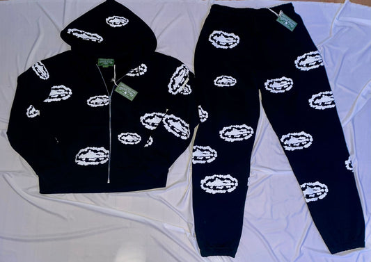 Conjunto Denim Tears X Corteiz