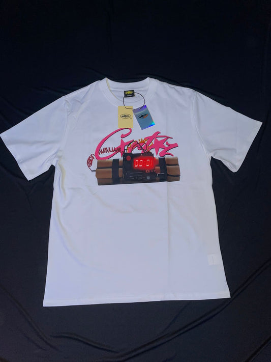 Corteiz No Time 4 Luv Tee blanca