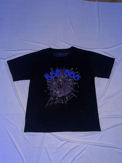 Remera Sp5der 555 Negra