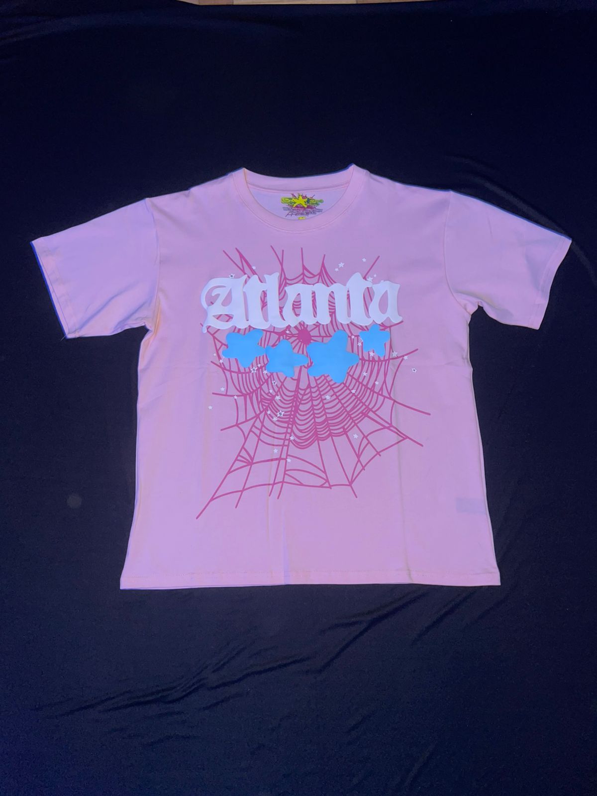 Remera Sp5der Atlanta rosa