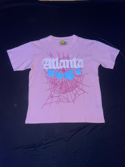 Remera Sp5der Atlanta rosa