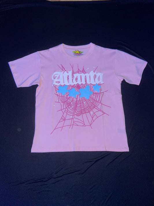 Remera Sp5der Atlanta rosa