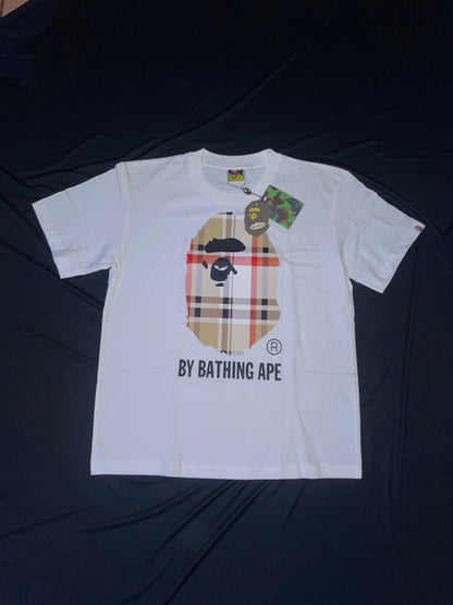 Remera BAPE Check By Bathing Ape Burberry