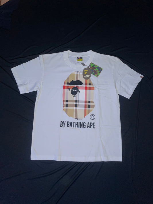 Remera BAPE Check By Bathing Ape Burberry